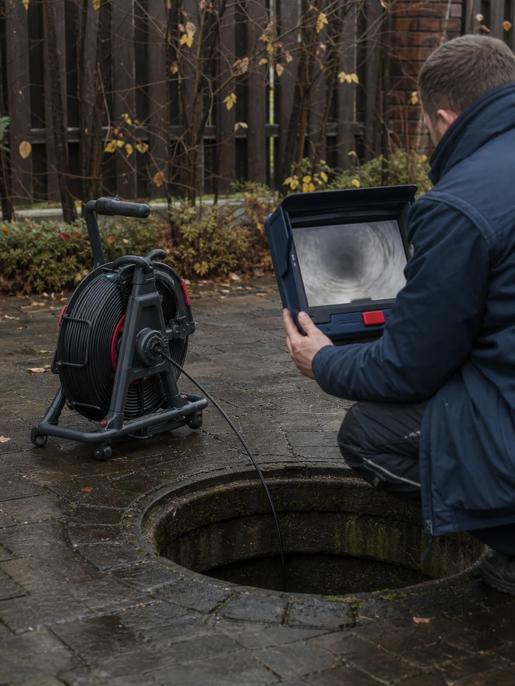 Видеоосмотр наружной линии: пример выполненной работы